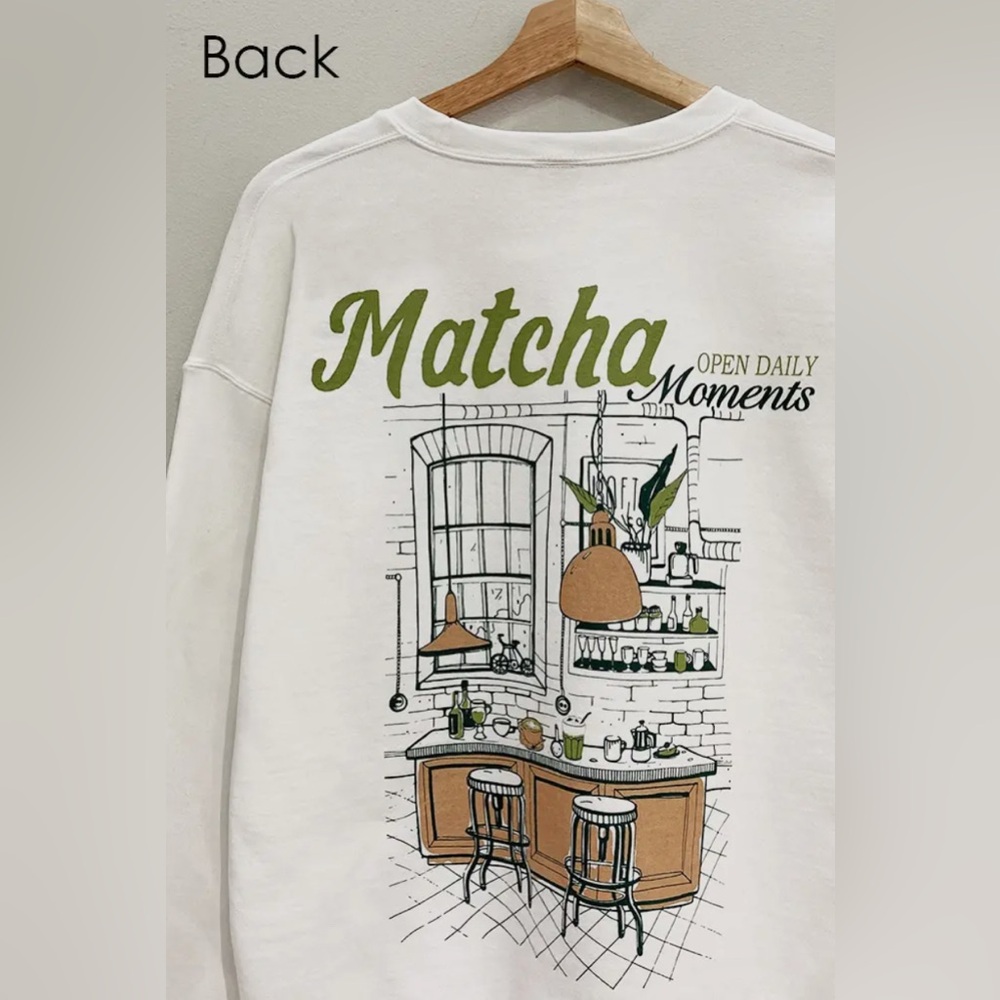 483. Cafe Matcha Sweatshirt